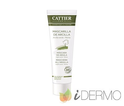 MASCARILLA FACIAL DE ARCILLA VERDE PIEL GRASA